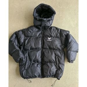 Men's Avirex Black Winter Down Jacket XL